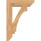 Ekena Millwork Imperial Slat Smooth Bracket w/ Offset Brace, Western Red Cedar, 7 1/2"W x 26"D x 38"H BKT0806X26X38IMP06SWR - alternate 2